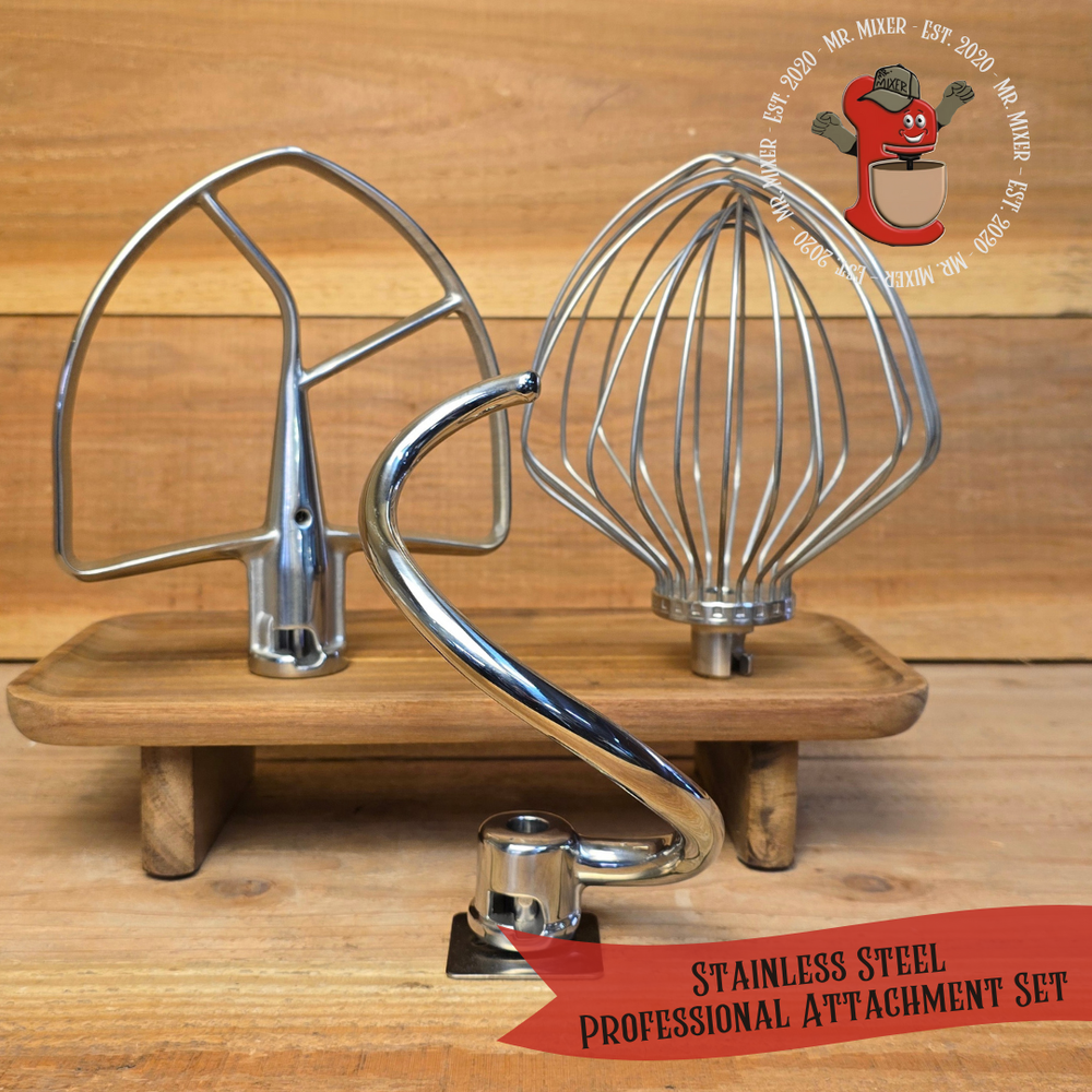 Stainless Steel Professional Attachment Bundle — Mr. Mixer
